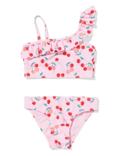 kinderbikini kersen roze