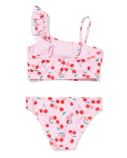 kinderbikini kersen roze