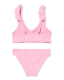 kinderbikini rib roze