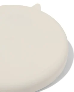 kinderbordje Ø16cm monster siliconen beige