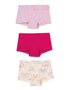 kinderboxers regenboog - 3 stuks multi