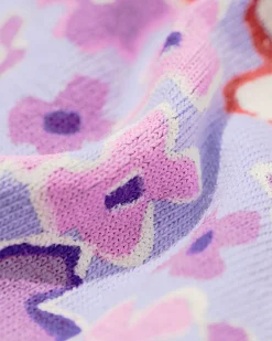 kinderboxers stretch katoen bloemen - 3 stuks roze