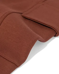 kinderbroek cargo normale fit bruin