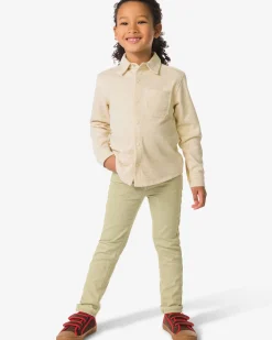 kinderbroek jogdenim lichtgroen