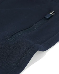 kinderbroek sweatstof donkerblauw