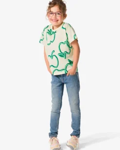 kinderjeans skinny fit middenblauw