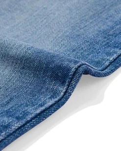 kinderjeans wijd middenblauw