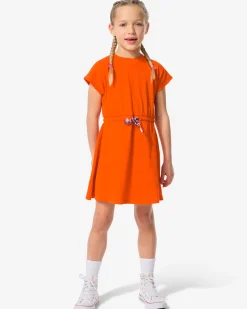 kinderjurk A-lijn Koningsdag oranje