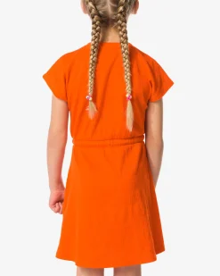 kinderjurk A-lijn Koningsdag oranje