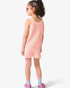kinderkledingset ajour roze
