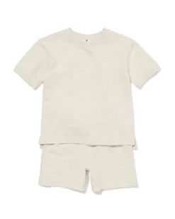 kinderkledingset regular fit zand