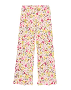 kinderlegging flared bloemen ecru
