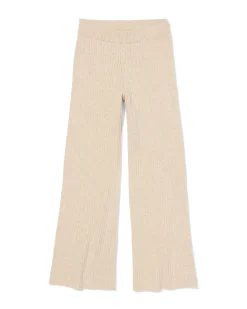 kinderlegging flared rib ecru