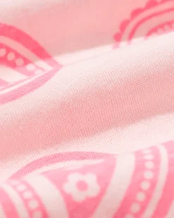 kindernachthemd paisley roze