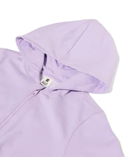 kinderonesie sweatstof lila