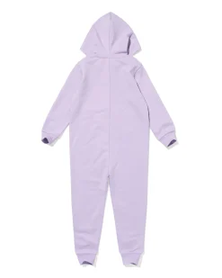 kinderonesie sweatstof lila