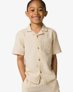 kinderoverhemd beige