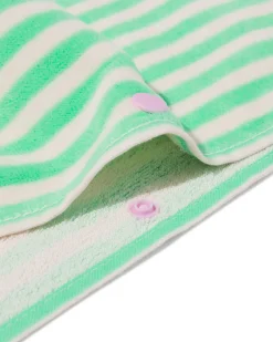 kinderponcho 68x78cm krab strepen