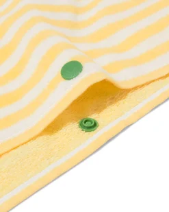 kinderponcho 68x78cm velours krokodil strepen