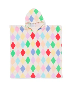 kinderponcho 60x60cm velours circus