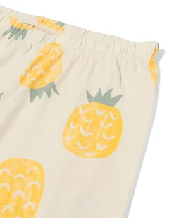 kinderpyjama ananas gebroken wit