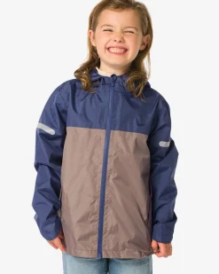kinderregenjas lichtgewicht blauw