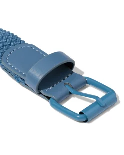 kinderriem gevlochten blauw blauw