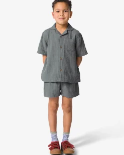 kinderset regular fit grijs