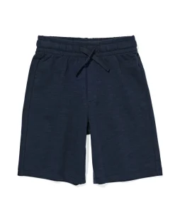 kindershort donkerblauw