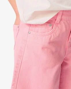 kindershort roze