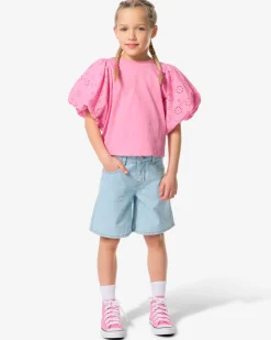kindershort blauw