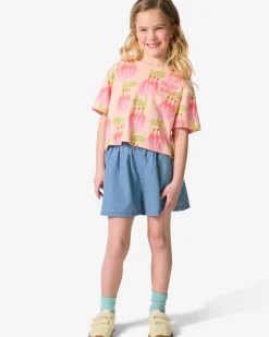 kindershort blauw