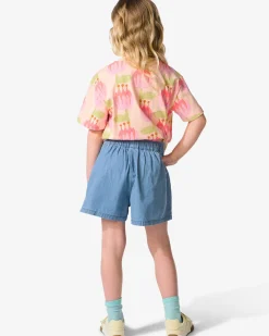 kindershort blauw