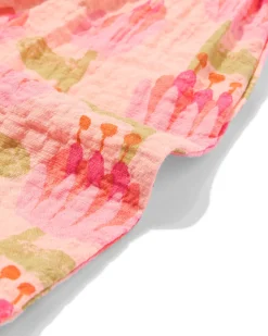 kindershort comfy fit jersey taartjes lichtroze