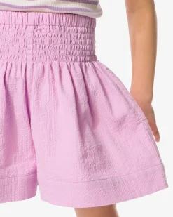 kindershort comfy fit paars