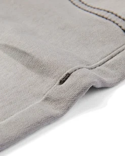 kindershort jogdenim grijs