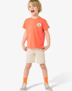 kindershort regular fit beige