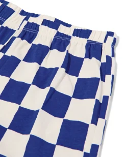 kindershortama blokken blauw