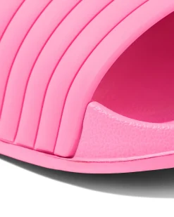 kinderslippers roze felroze