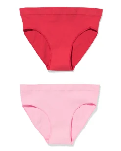 kinderslips naadloos - 2 stuks roze