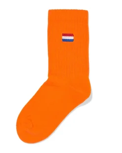 kindersokken Nederlandse vlag oranje