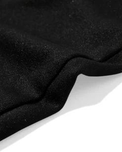 kindersportbroek kort zwart