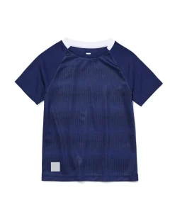 kindersportshirt donkerblauw