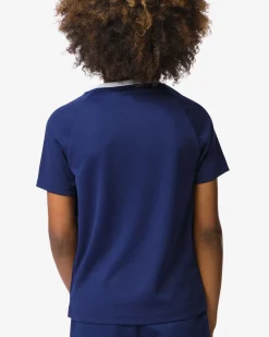 kindersportshirt donkerblauw