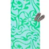 kinderstrandlaken 80x140cm velours bloemen