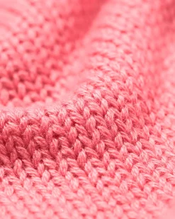 kindertrui grofgebreid roze