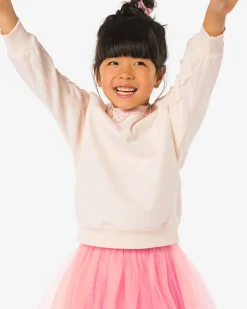 kindertrui sweatstof ecru