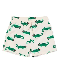 kinderzwembroek hagedis beige