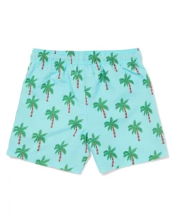 kinderzwembroek palmbomen aqua