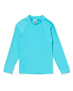 kinderzwemshirt UPF40+ aqua